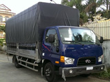 Hyundai tải HD72 Thùng mui bạt