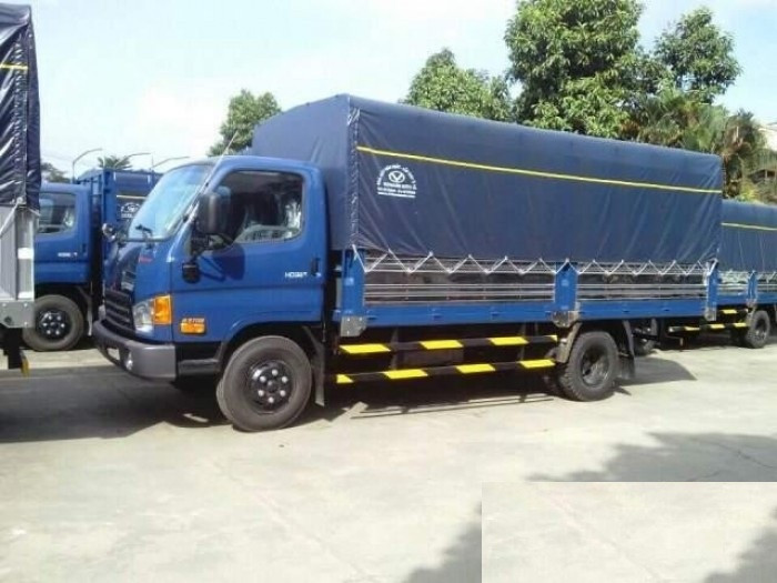 Xe tải Hyundai HD120S thùng mui bạt - 8 tấn
